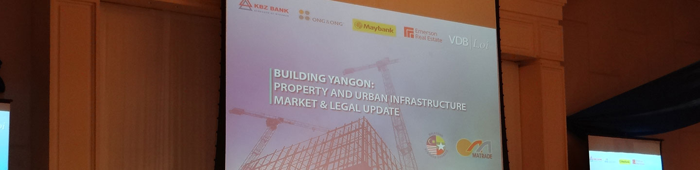 “Building Yangon” seminar held in Yangon on 4 April 2017